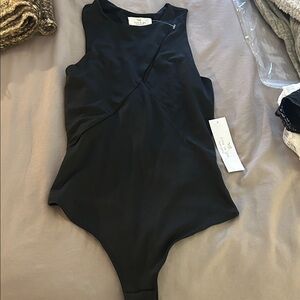 Stylish Black body suit black Xs